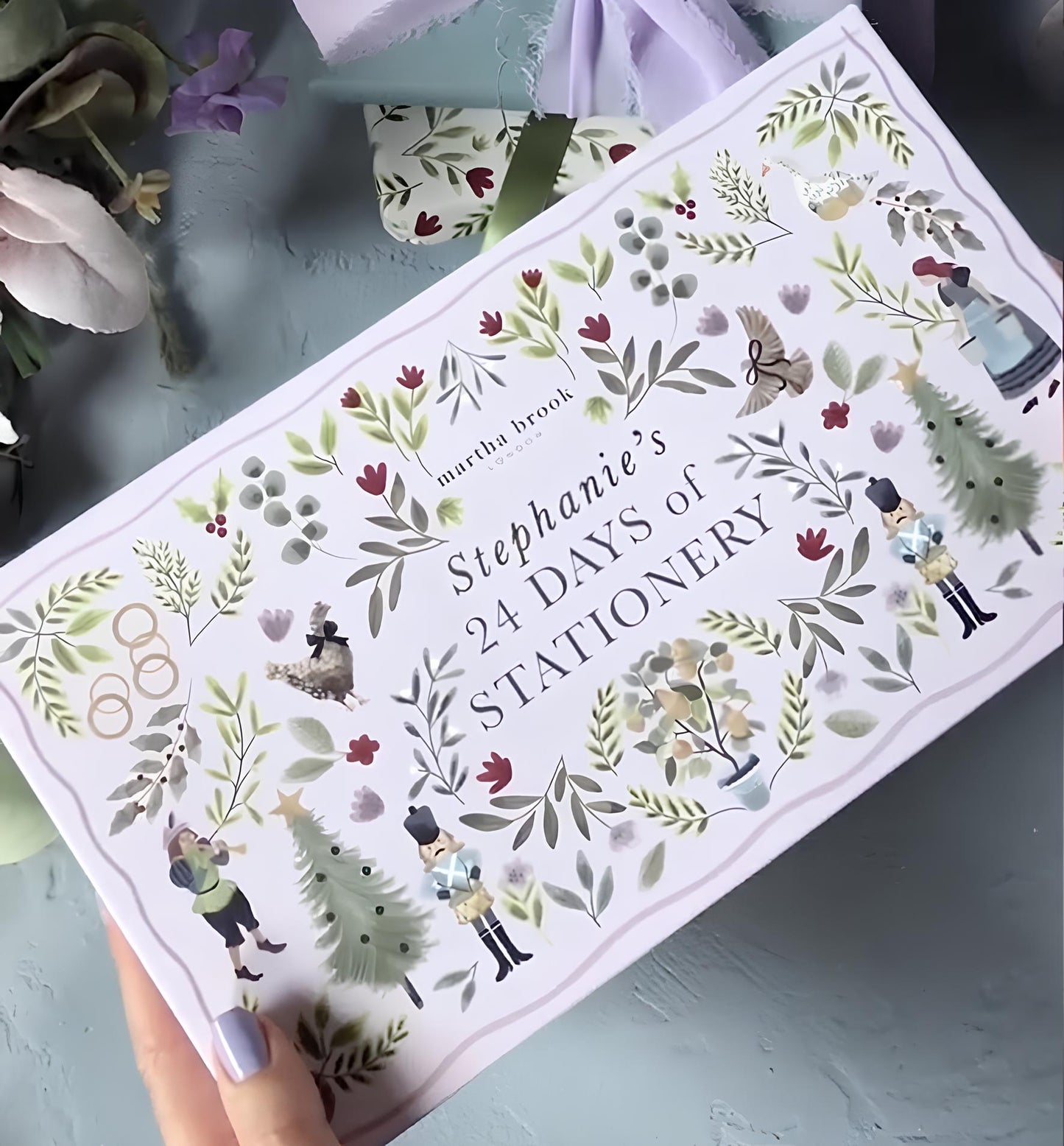 24-day stationery advent calendar