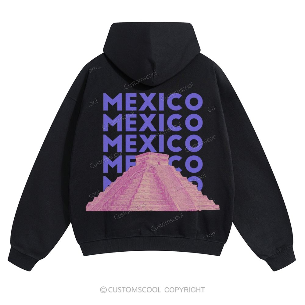 Mexico Solid Color Hoodie