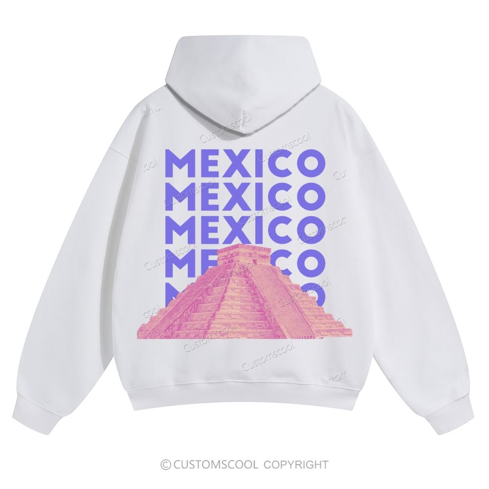 Mexico Solid Color Hoodie