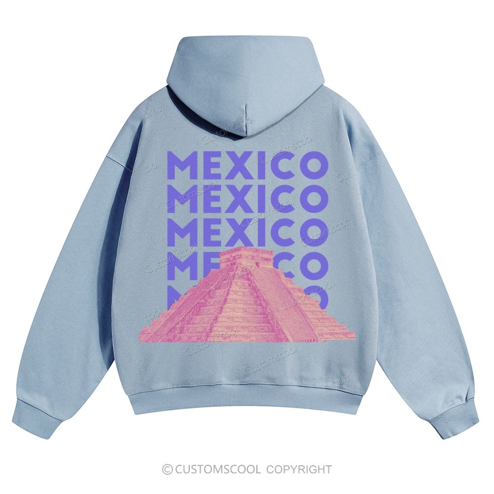 Mexico Solid Color Hoodie