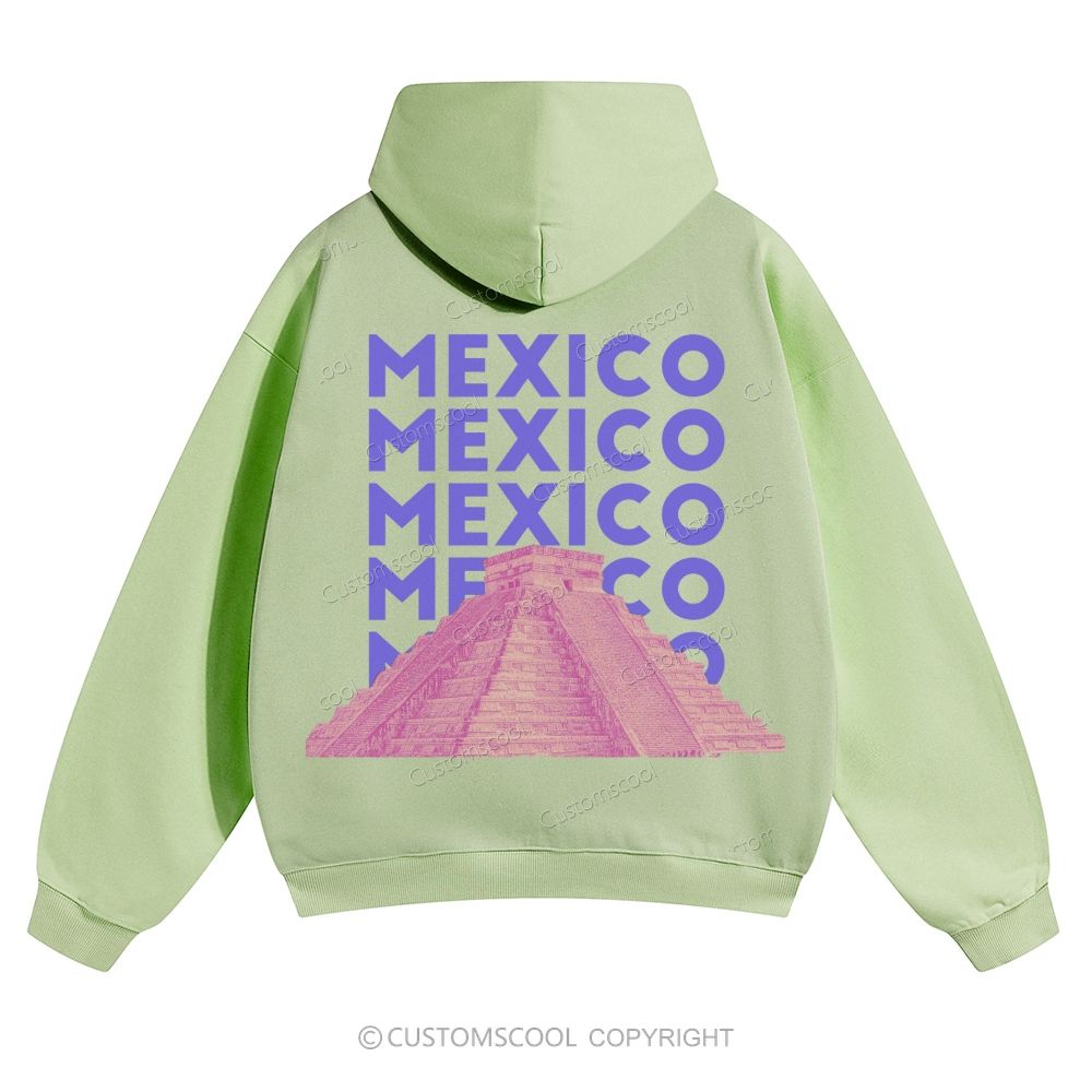 Mexico Solid Color Hoodie