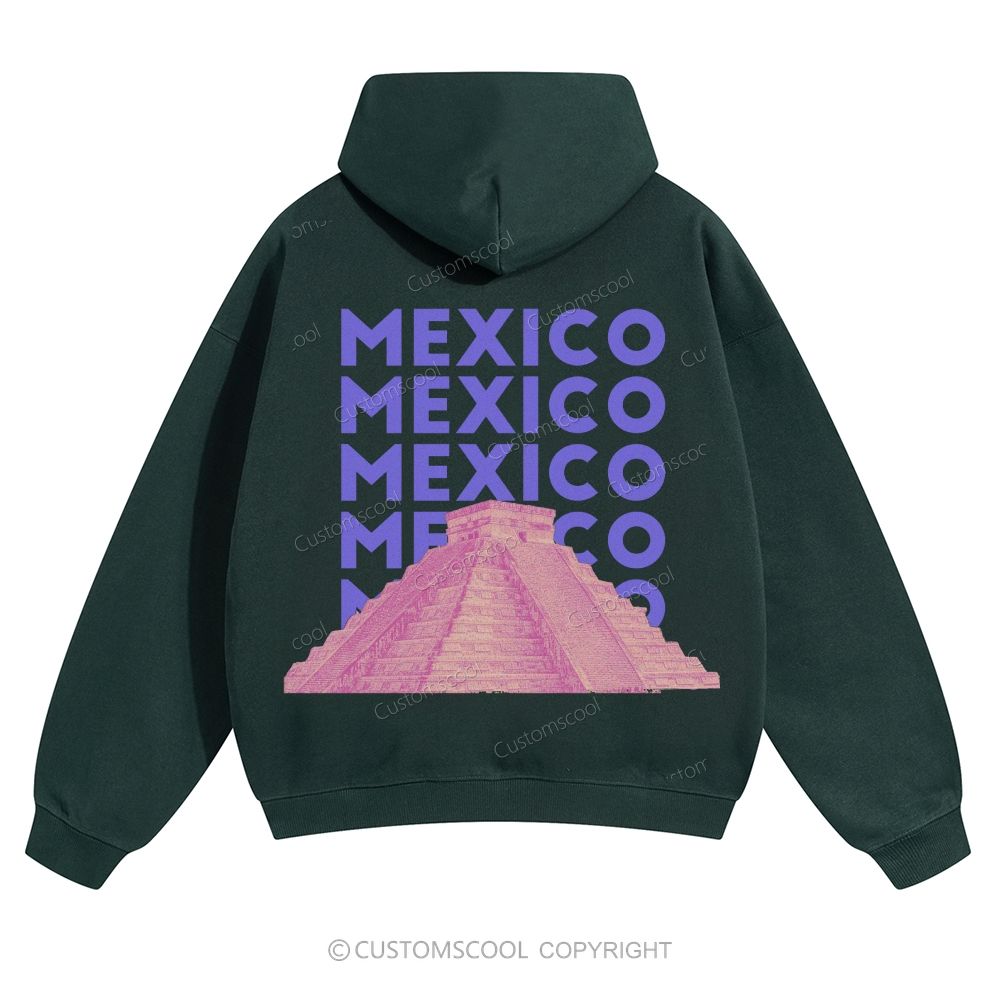 Mexico Solid Color Hoodie