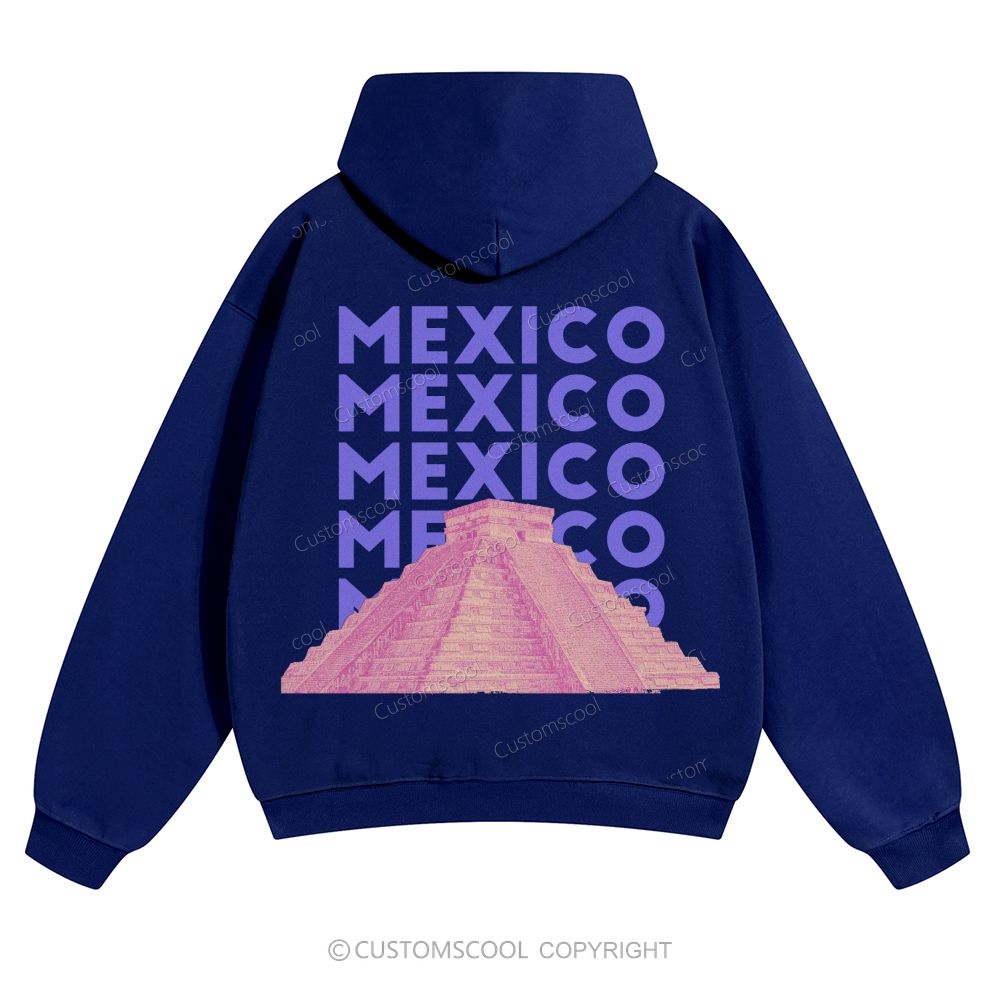 Mexico Solid Color Hoodie