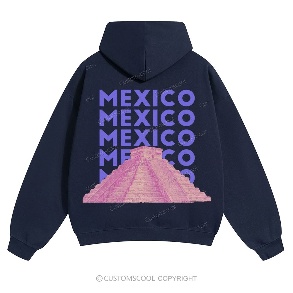 Mexico Solid Color Hoodie