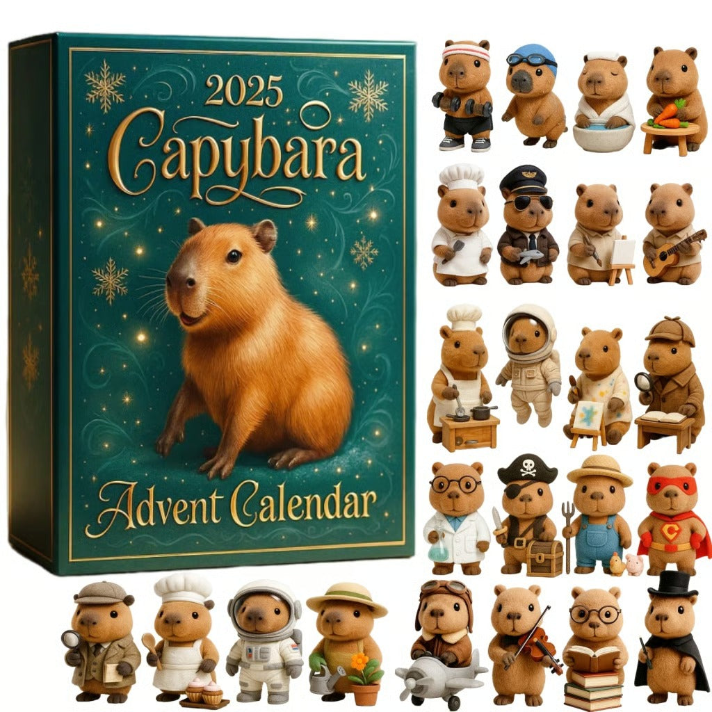 Capybara advent calendar 2025