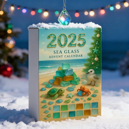 🌊Sea Glass Christmas Tree Advent Calendar 2025