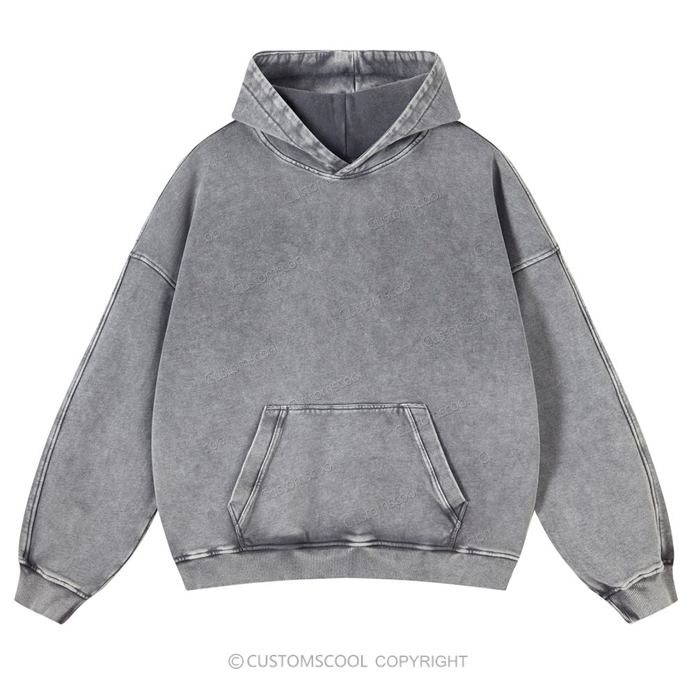 Mexico Casual Washed Hoodie