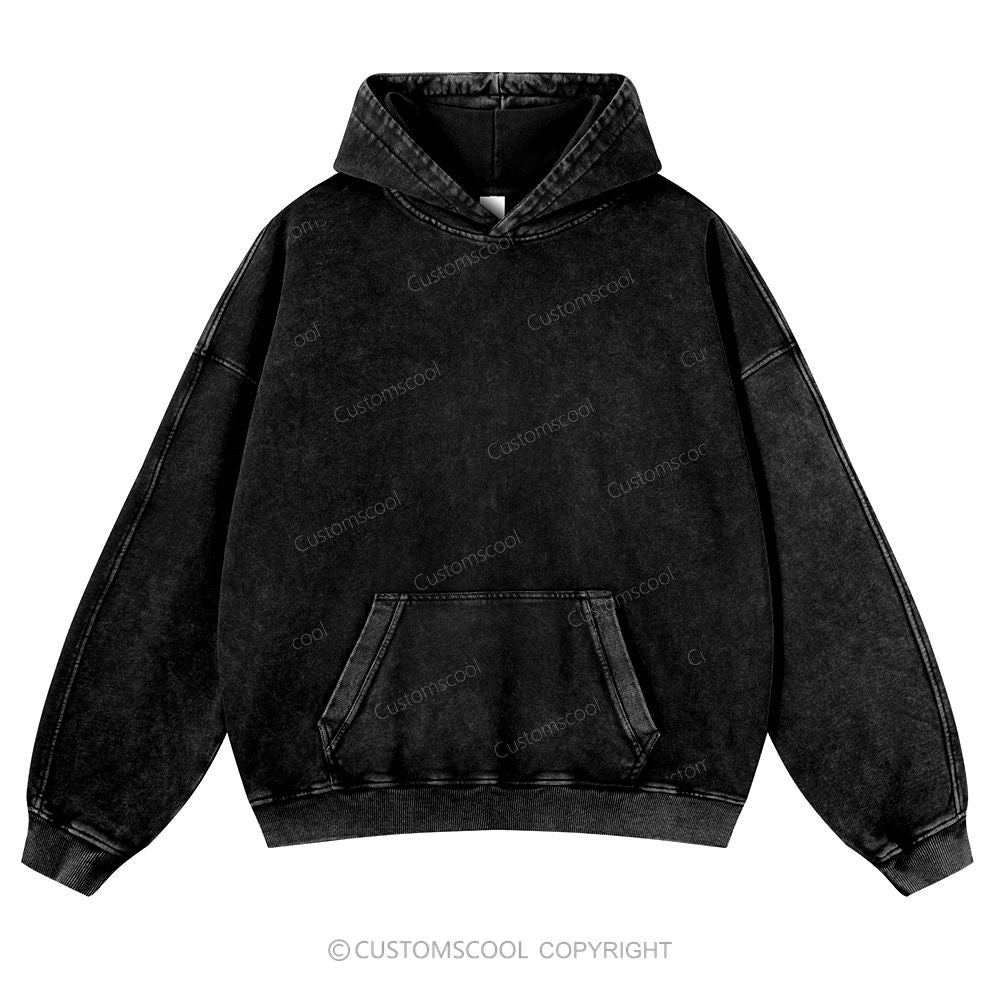 Mexico Casual Washed Hoodie