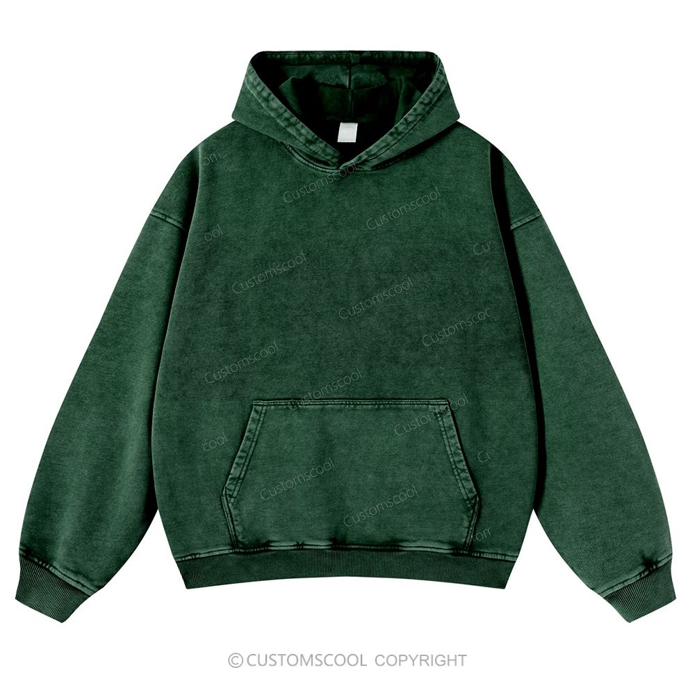 Tired Esthetician Club Casual Washed Hoodie