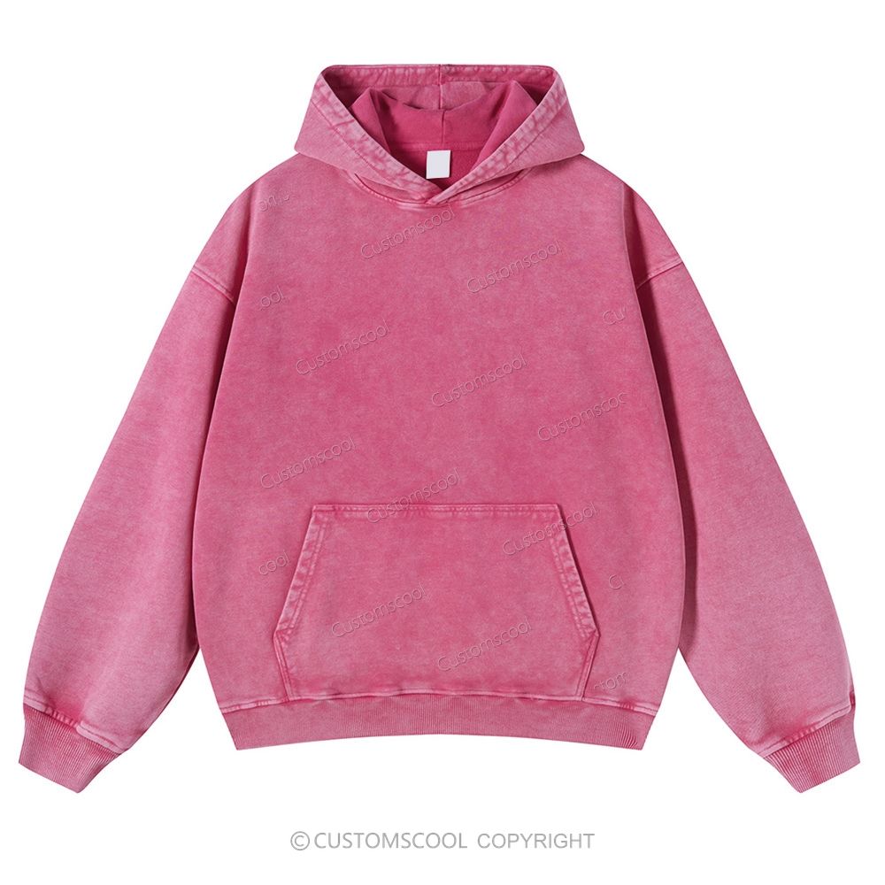 Mexico Casual Washed Hoodie