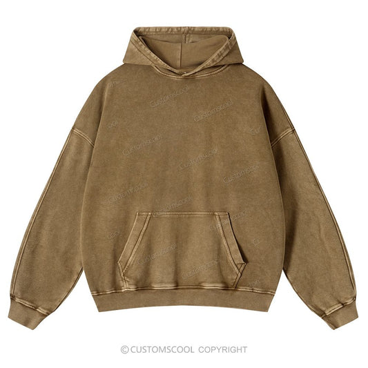Tired Esthetician Club Casual Washed Hoodie