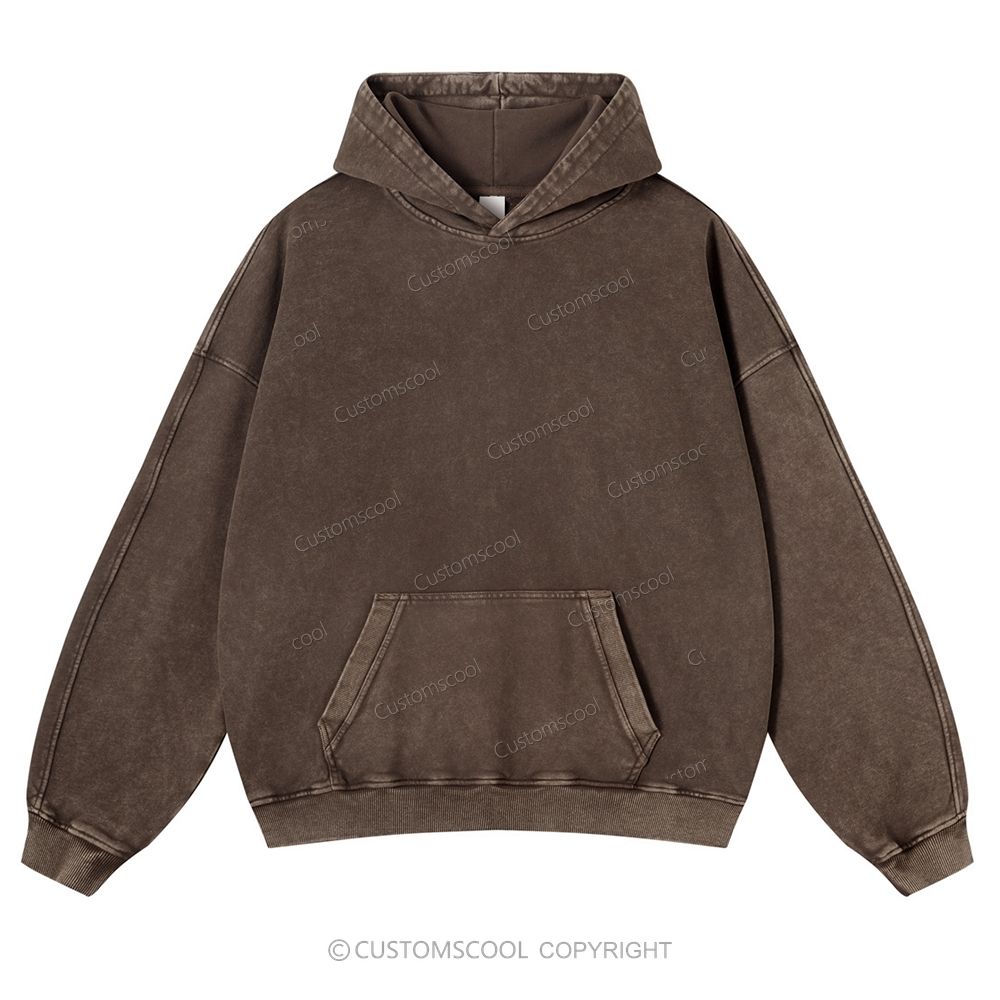 Mexico Casual Washed Hoodie