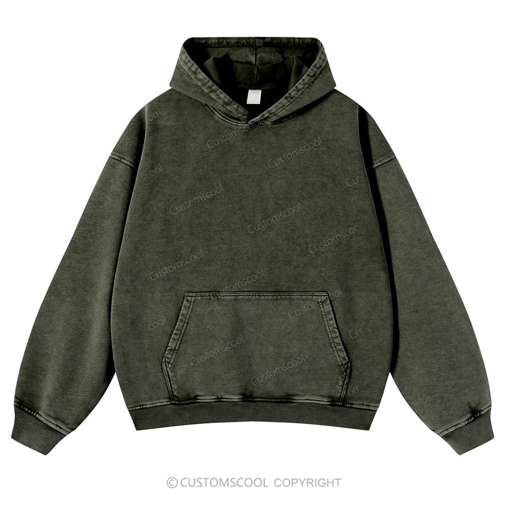 Mexico Casual Washed Hoodie