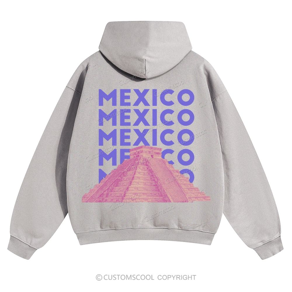Mexico Solid Color Hoodie