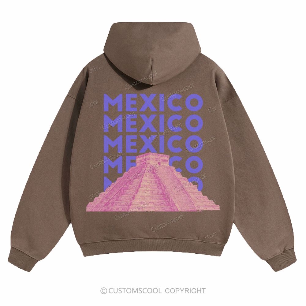 Mexico Solid Color Hoodie