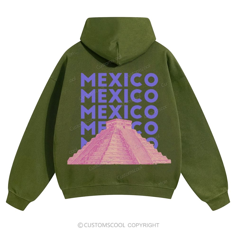 Mexico Solid Color Hoodie