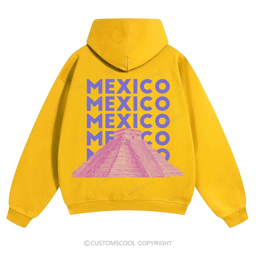 Mexico Solid Color Hoodie