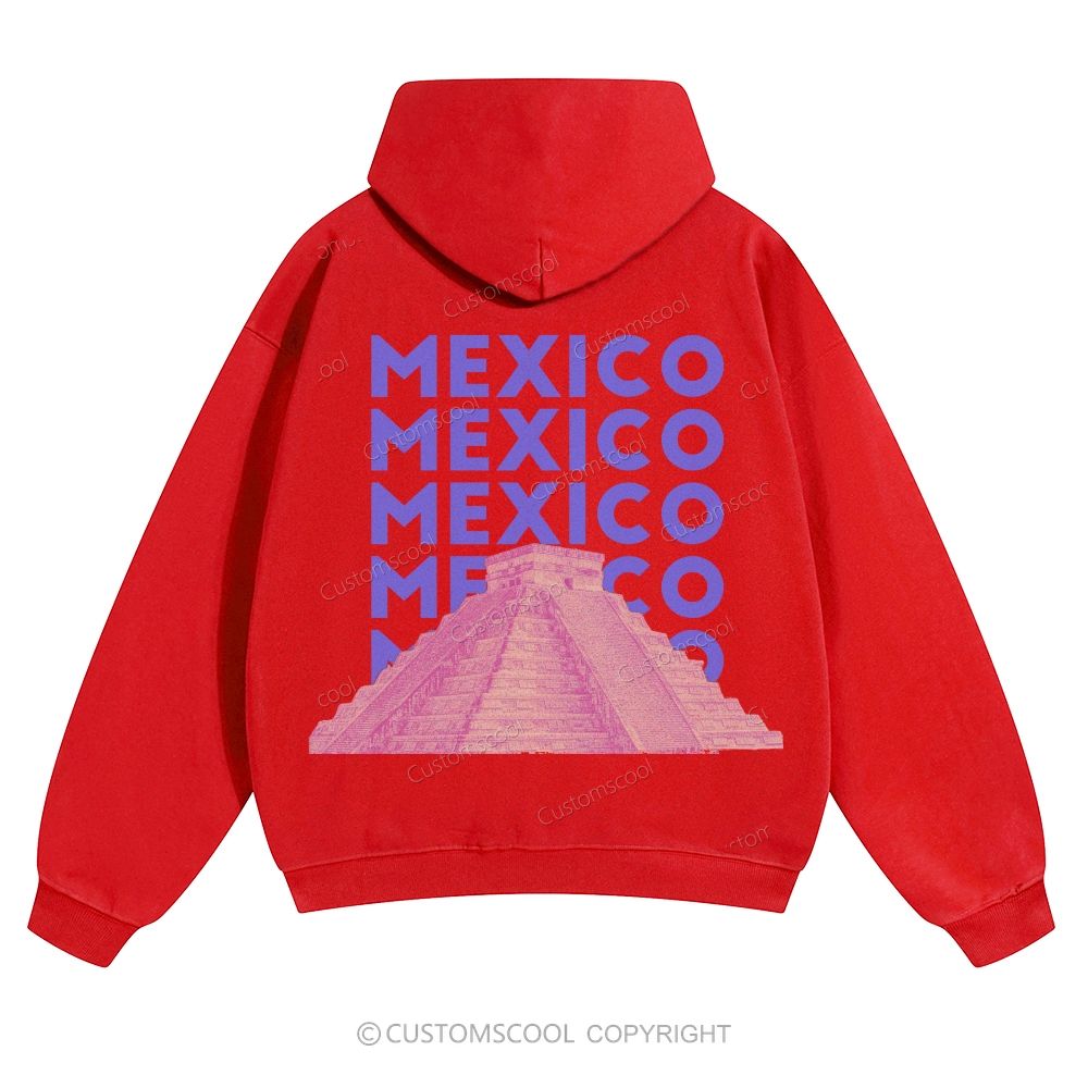 Mexico Solid Color Hoodie