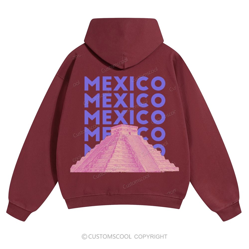 Mexico Solid Color Hoodie
