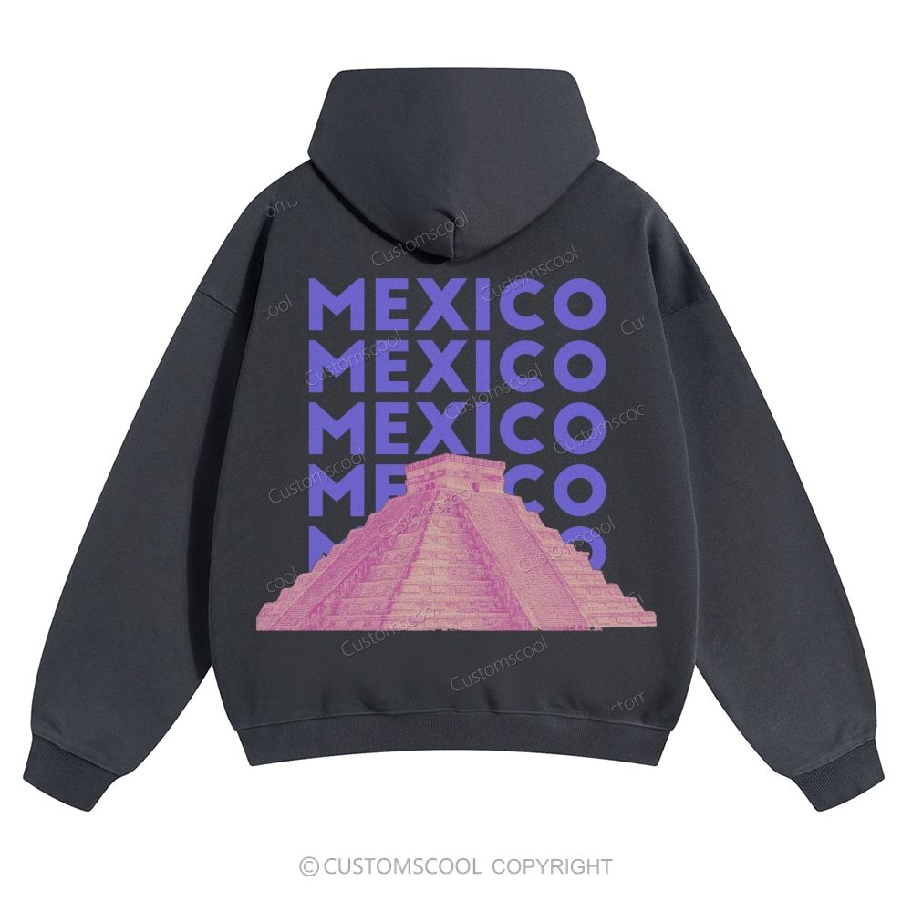 Mexico Solid Color Hoodie
