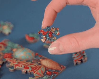 Christmas puzzle advent calendar