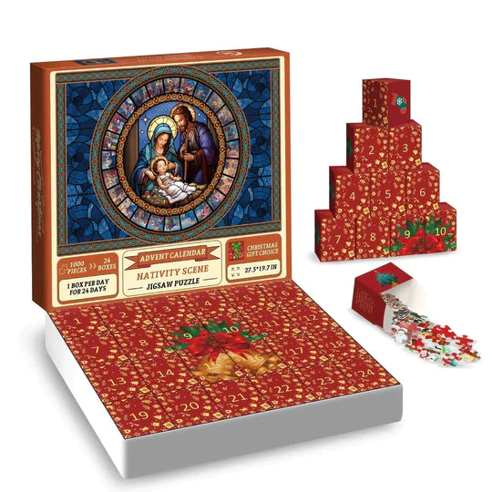 Luxury puzzle advent calendar