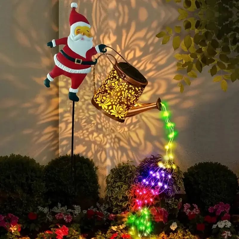 Santa Solar Kettle Lights