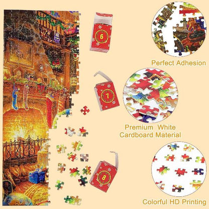 Luxury puzzle advent calendar