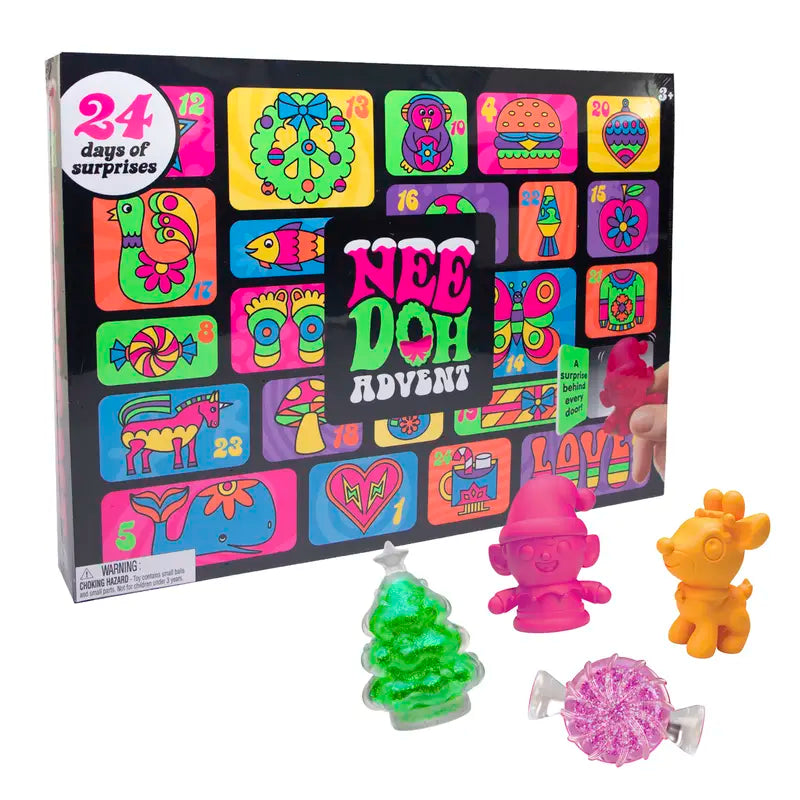 MerrySqueeze™ - Holiday Advent Calendar with 24 Fun Fidget Toys