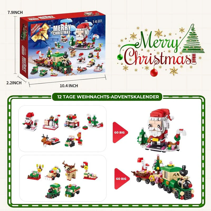 Christmas Building Blocks Advent Calendar
