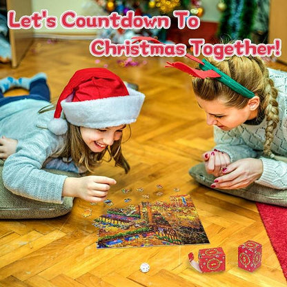 Luxury puzzle advent calendar