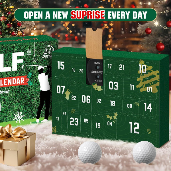 🔥CHRISTMAS SALE 50% OFF!🎁50K+ SOLD! Almost Gone✨Golf Advent Calendar 2025 for Men - 24 Days of Golf Surprises & Christmas Fun