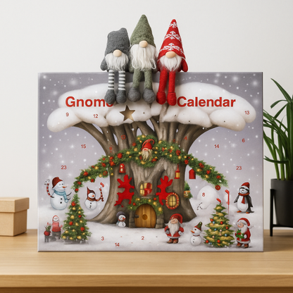 Premium gnome advent calendar