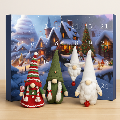 Premium gnome advent calendar