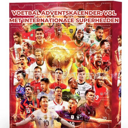 Soccer stars advent calendar