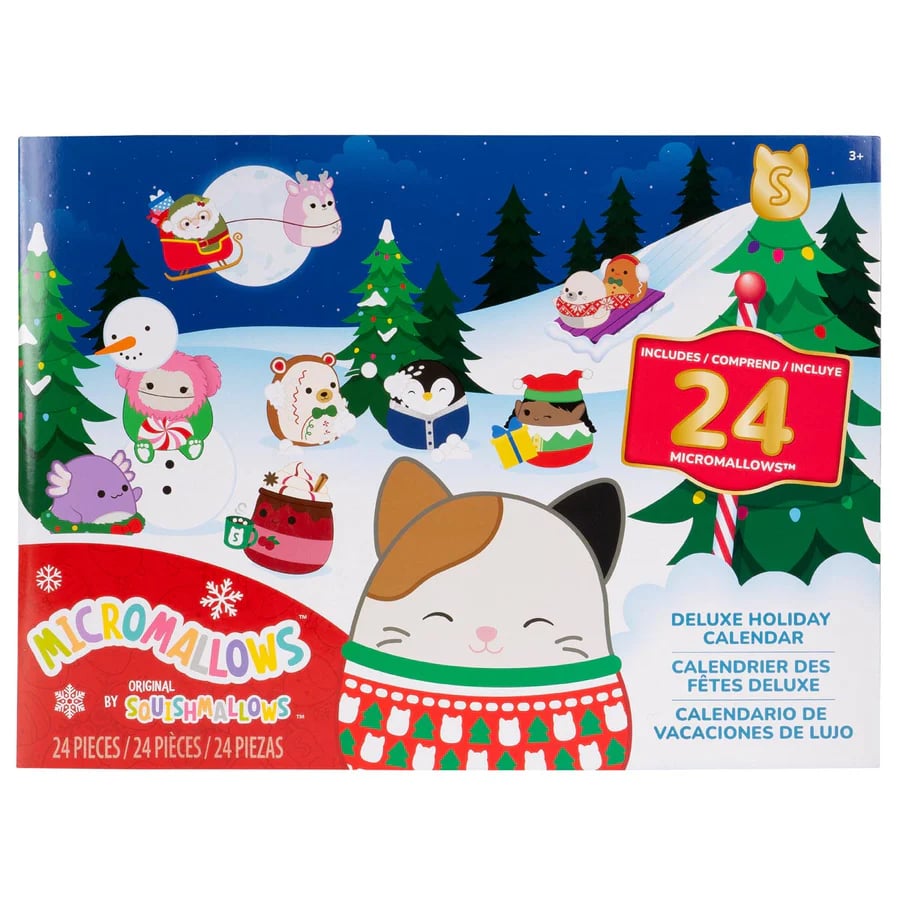 🎄Squishmallows Original 24-Day Micromallows Holiday Plush Advent Calendar🎄