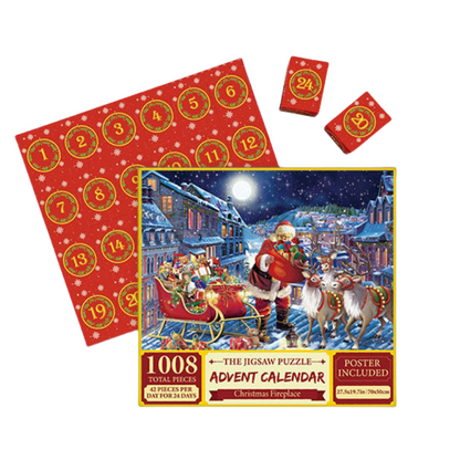 Luxury puzzle advent calendar